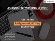 Assignment Writing Service