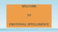 Emotional intelligence for kids PowerPoint PPT Presentation