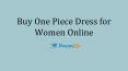 Buy One Piece Dress for Women Online at Shoppyzip