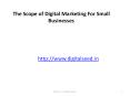 Seven Digital marketing concepts That Every Entrepreneur Should Know – Digitalseed | Digital Marketing Company in pune PowerPoint PPT Presentation