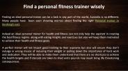 Find a personal fitness trainer wisely