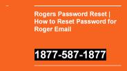 Rogers Email Password Reset