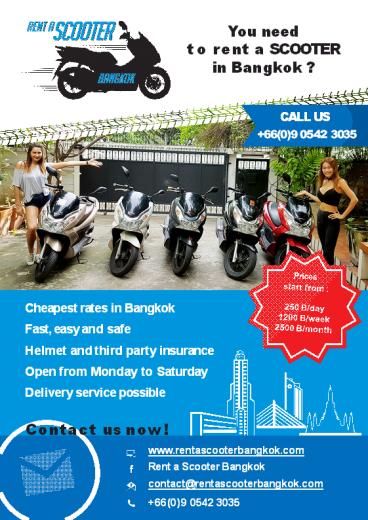 Rent Scooter Bangkok