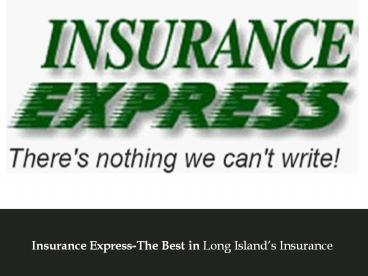 car insurance service in Long island NY