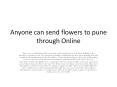 send flowers to pune PowerPoint PPT Presentation