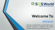 You’re Business via Bulk SMS in Bangalore