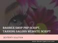 Barber Shop PHP Script, Tanning Salons website script PowerPoint PPT Presentation