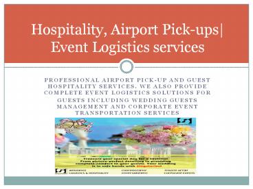 Entertainment Agency, Live Event Entertainment