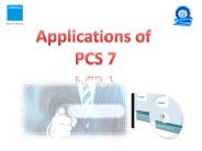 Application of PCS7