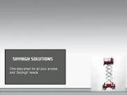 Skyhigh Solutions – Innovative Boom and Scissor Lift Technology