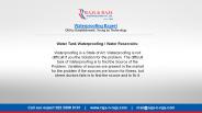 Water Tank Waterproofing