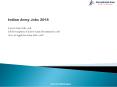 Army Jobs 2018 | Army Recruitment 2018 | Apply for Indian Army Jobs Online PowerPoint PPT Presentation