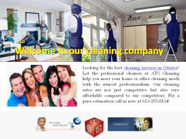 House cleaners Ottawa