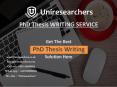 Best PhD Thesis Writing Services In Uk PowerPoint PPT Presentation