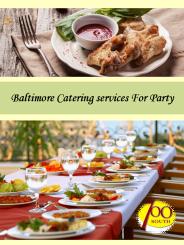 Baltimore Catering services For Party