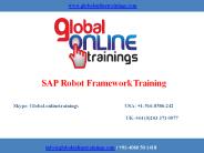 Robot Framework Training | Robot Framework Online Training - GOT