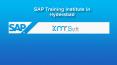 SAP Training in Hyderabad, SAP Training Institute in Hyderabad, SAP Online Training in Hyderabad – KMRsoft PowerPoint PPT Presentation