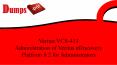Veritas VCS-413 Dumps Questions | VCS-413 PDF Dumps Free Download