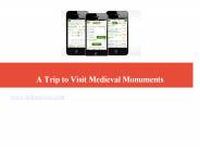 A Trip to Visit Medieval Monuments.