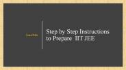 Step by Step Instructions to Prepare  IIT JEE | LearnPedia