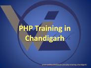 PHP Training in Chandigarh