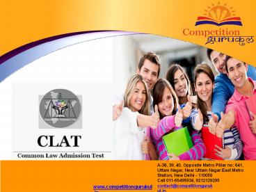 Best LAW(CLAT) Coaching Institute in Uttam Nagar Janak Puri Delhi NCR