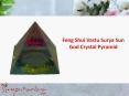 Feng Shui Vastu Surya Sun God Crystal Pyramid PowerPoint PPT Presentation