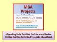 eBranding India Provides the Literature Review Writing Services for MBA Projects in Chandigarh PowerPoint PPT Presentation