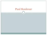 Paul Kaulesar