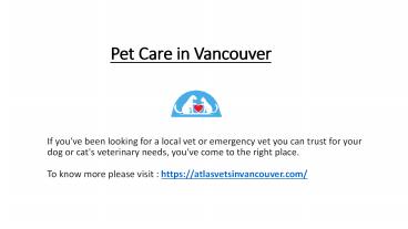 Emergency Care in Vancouver