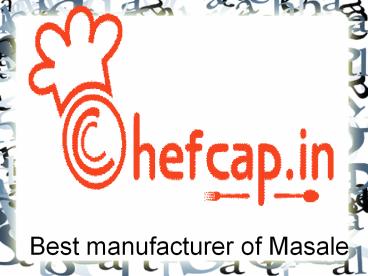 Best manufacturer of Masale (15)