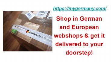 package forwarding services