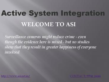 automation service in Chennai