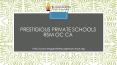 Prestigious Private Schools RSM OC CA PowerPoint PPT Presentation