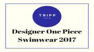 Designer One Piece Swimwear 2017