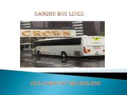 Sandhu Bus Lines - Bus Company Melbourne