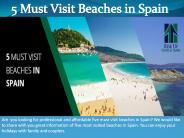 5 Must Visit Beaches in Spain