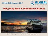 Hong Kong Boats & Submarines Email List
