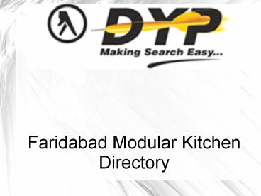 Faridabad Modular Kitchen Directory (13)