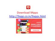 How to download 9 apps in android phone