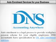 Auto Enrolment Services for your Business
