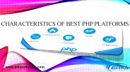 Characteristics of Best PHP Platforms