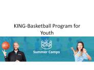 KING-Basketball Program for Youth