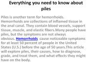 Everything you need to know about piles