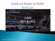Used Car Dealer in Delhi