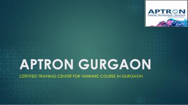 VMware Course in Gurgaon