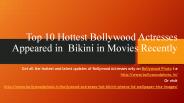 Bollywood actresses Bikini images and wallpapers