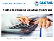 Austria Bookkeeping Executives Mailing List (1)