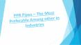 PPR Pipes – The Most Preferable Among other in Industries PowerPoint PPT Presentation
