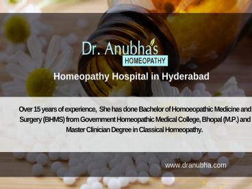 PPT – Dr.Anubha - Homeopathy Skin Treatment in Hyderabad PowerPoint ...